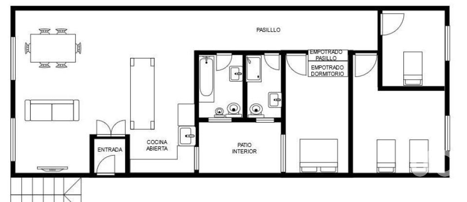Pis 3 habitacions de 105 m² a León (24005)