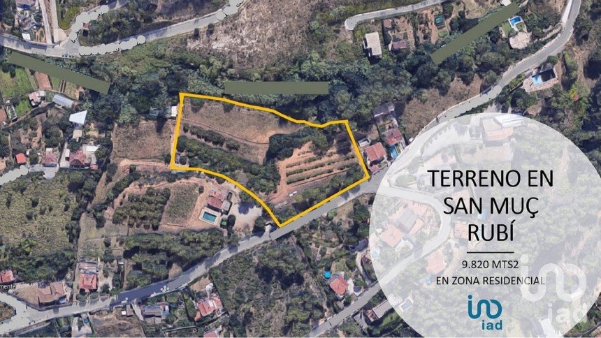 Terreno de 9.820 m² en Rubí (08191)