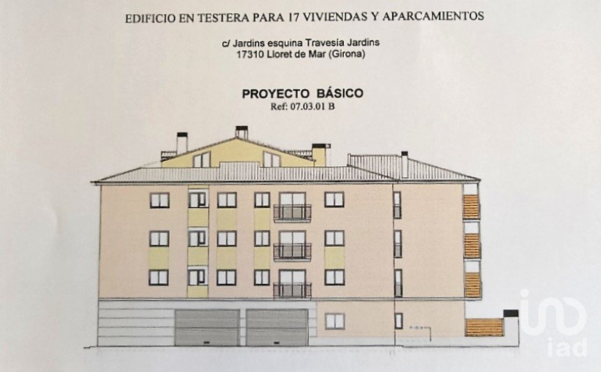 Terreny per construir de 578 m² a Lloret de Mar (17310)