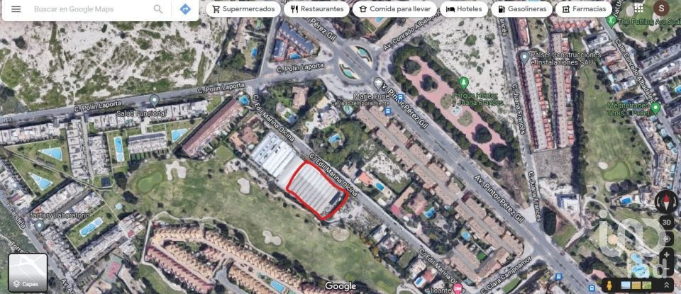 Terreny per construir de 2.061 m² a Alicante/Alacant (03540)