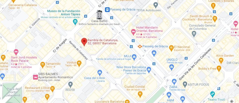 Oficinas de 141 m² en Barcelona (08007)