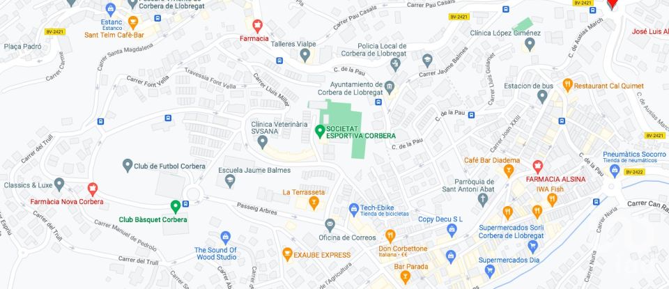 Casa 5 habitacions de 277 m² a Corbera de Llobregat (08757)