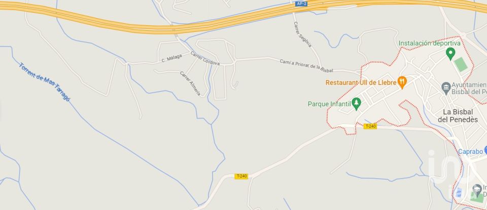 Terreno de 530 m² en La Bisbal del Penedès (43717)