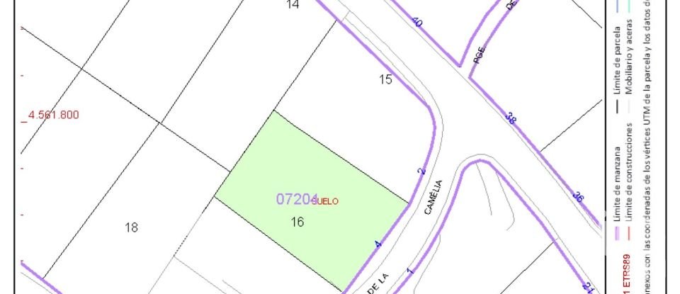 Terreno de 815 m² en Castellvell del Camp (43392)