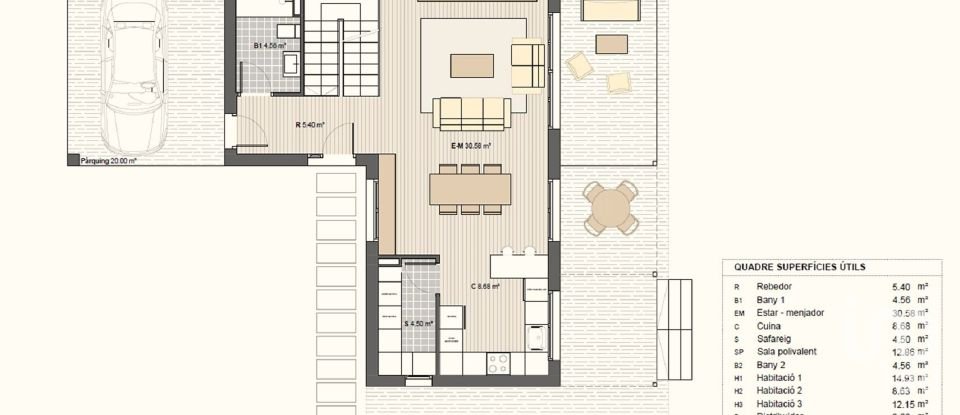 Casa 3 habitacions de 162 m² a Rubí (08191)