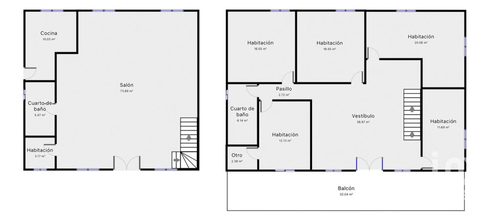 Maison de campagne 5 chambres de 275 m² à Llanera de Ranes (46814)