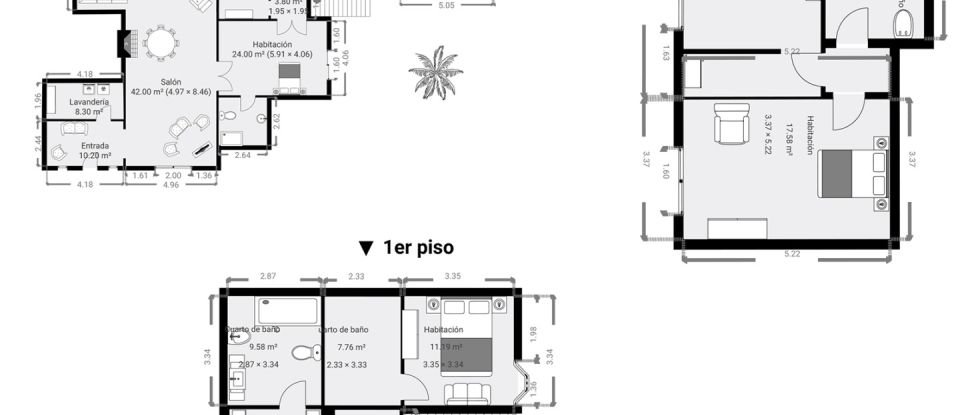 Chalet 6 habitaciones de 385 m² en Sant Josep de sa Talaia (07829)