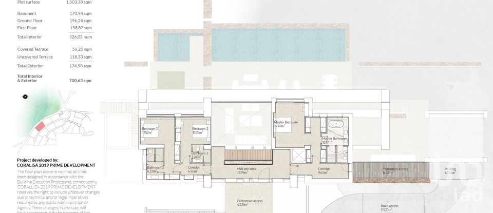 Xalet 5 habitacions de 510 m² a Urbanitzacio Roca Llisa (07819)