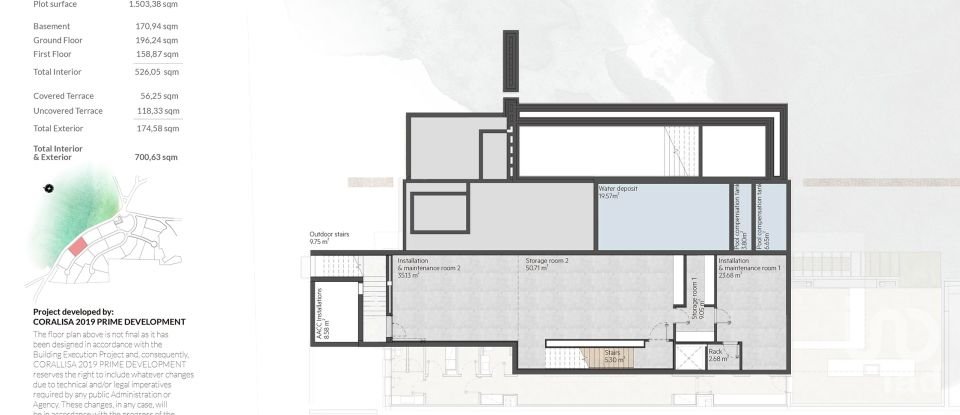 Xalet 5 habitacions de 510 m² a Urbanitzacio Roca Llisa (07819)