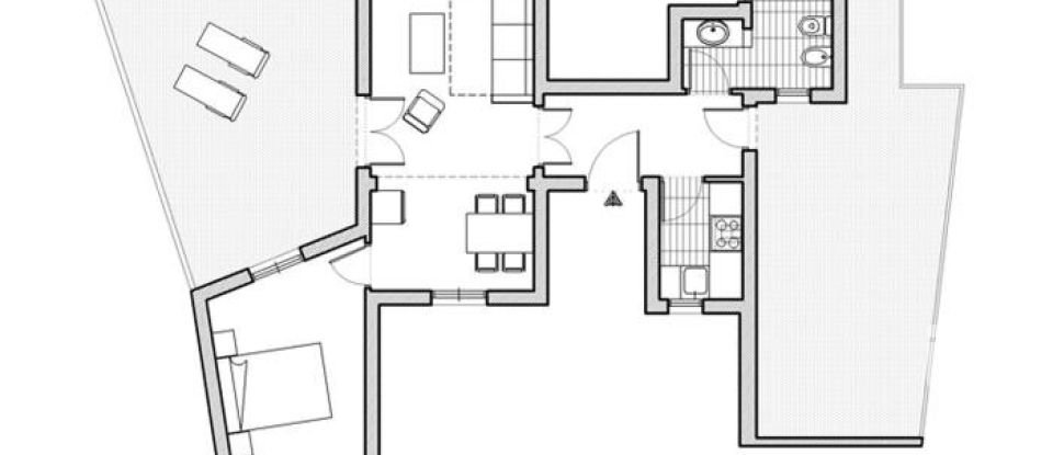 Apartment 1 bedroom of 40 m² in Barcelona (08041)