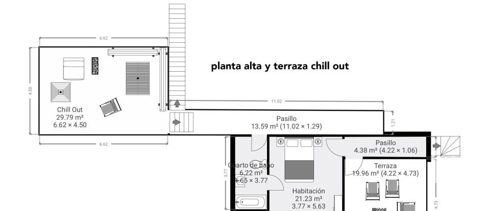Xalet 6 habitacions de 336 m² a Sant Antoni de Portmany (07820)