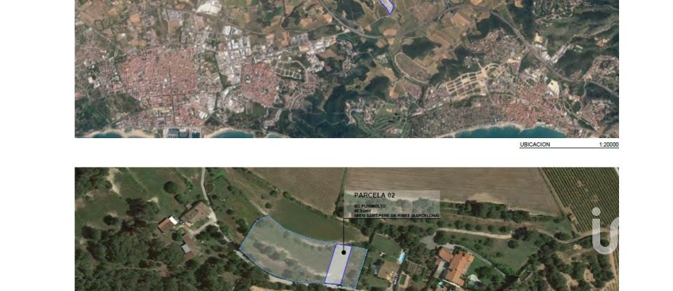 Terra de 1.025 m² a Puigmoltó (08810)