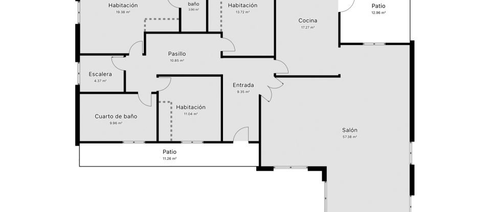 Casa de camp 4 habitacions de 439 m² a Canals (46650)