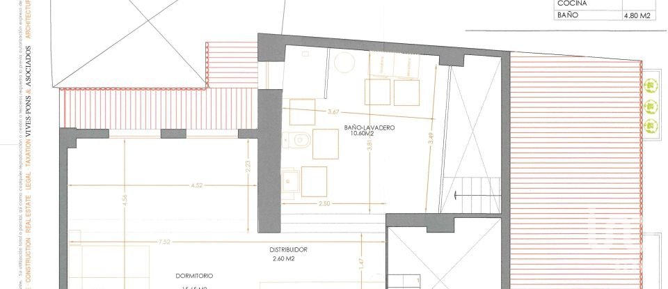 Duplex 2 chambres de 130 m² à Dénia (03700)