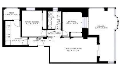 Pis 2 habitacions de 75 m² a Cabo Roig (03189)