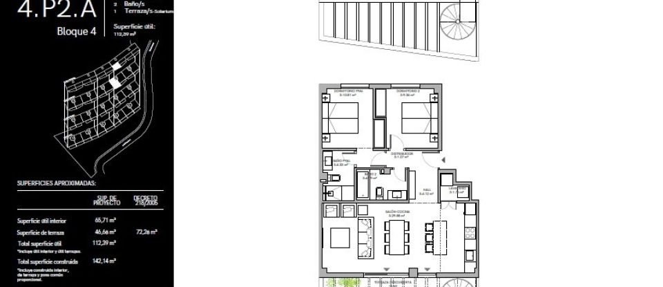 Superfície variada 2 habitacions de 66 m² a Rincón de la Victoria (29730)