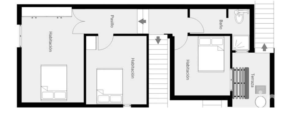 Casa de pueblo 3 habitaciones de 155 m² en El/Benitachell Poble Nou de Benitatxell (03726)