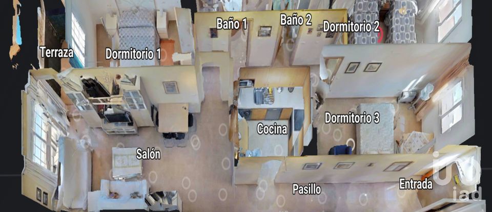 Appartement 3 chambres de 84 m² à San Javier (30730)