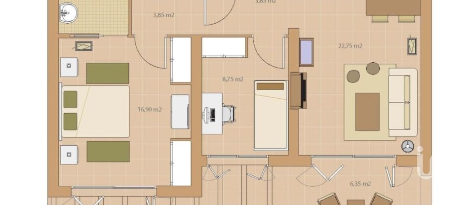 Maison 2 chambres de 95 m² à Santa Pola (03130)