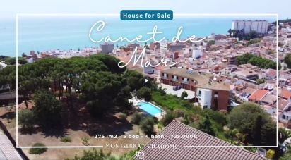 Chalet 5 habitaciones de 375 m² en Canet de Mar (08360)