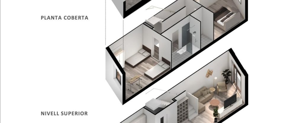 Dúplex 2 habitaciones de 134 m² en Santa Coloma de Gramenet (08921)