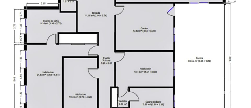 Casa 4 habitaciones de 195 m² en Nucleo l'Albir (03581)