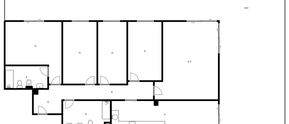 Pis 4 habitacions de 120 m² a Cubelles (08880)