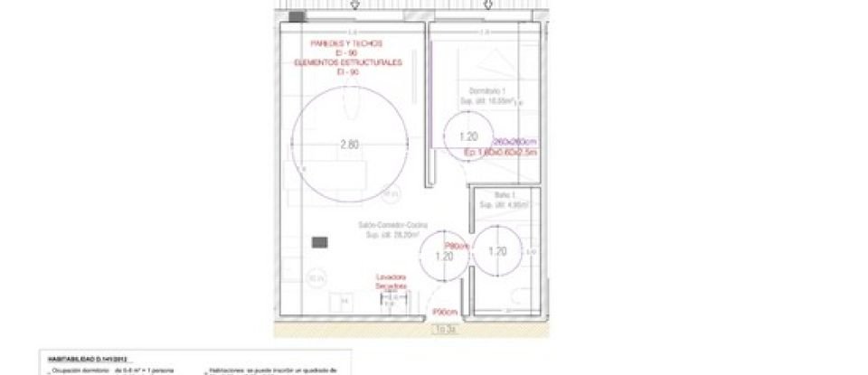 Apartment 1 bedroom of 48 m² in Palamós (17230)