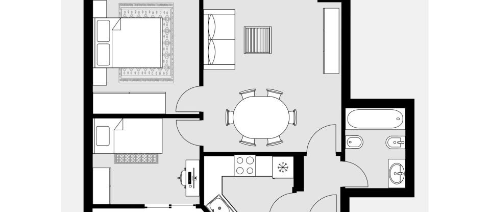 Appartement 2 chambres de 48 m² à Capellades (08786)
