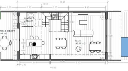 Gîte 4 chambres de 260 m² à Canet de Mar (08360)