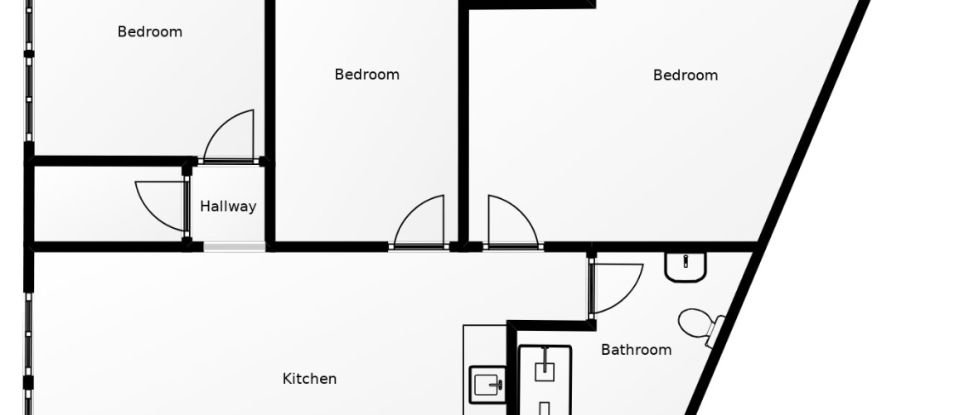 Pis 3 habitacions de 60 m² a Cubelles (08880)