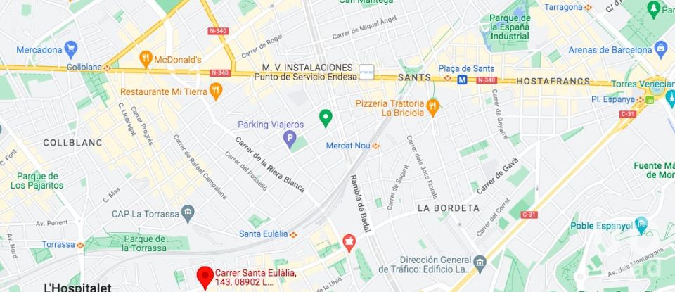 Pis 2 habitacions de 112 m² a L'Hospitalet de Llobregat (08902)