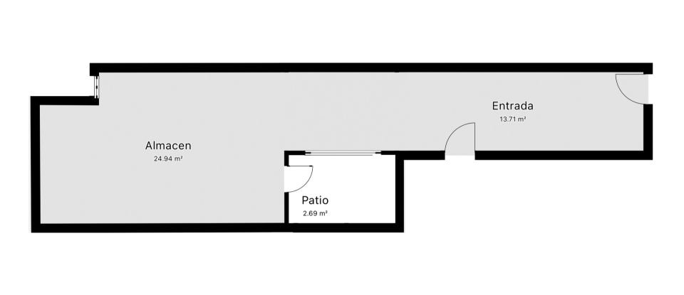 Pis 1 habitació de 58 m² a Canals (46650)