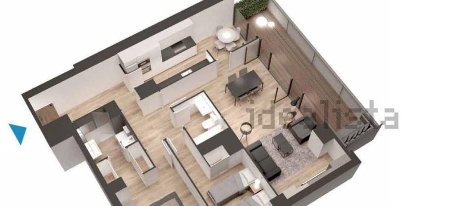 Pis 2 habitacions de 132 m² a Barcelona (08019)