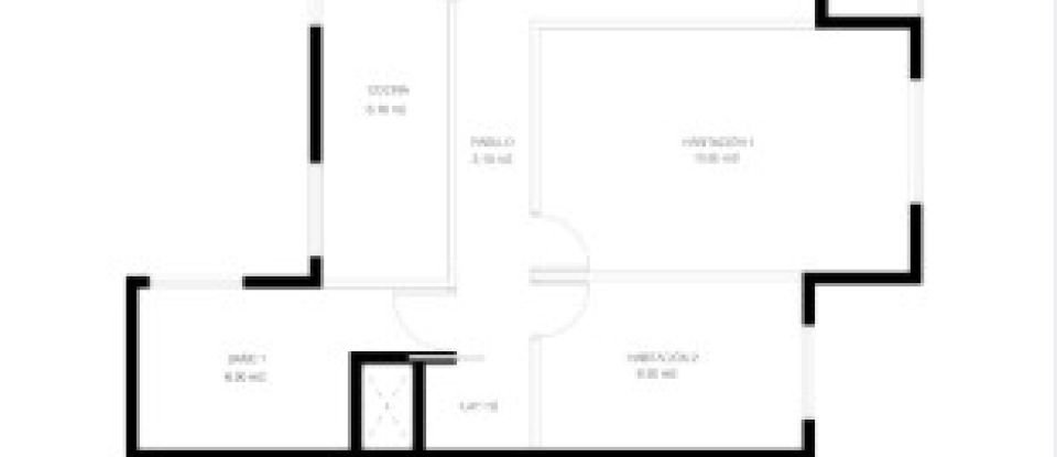 Piso 2 habitaciones de 59 m² en Barcelona (08028)