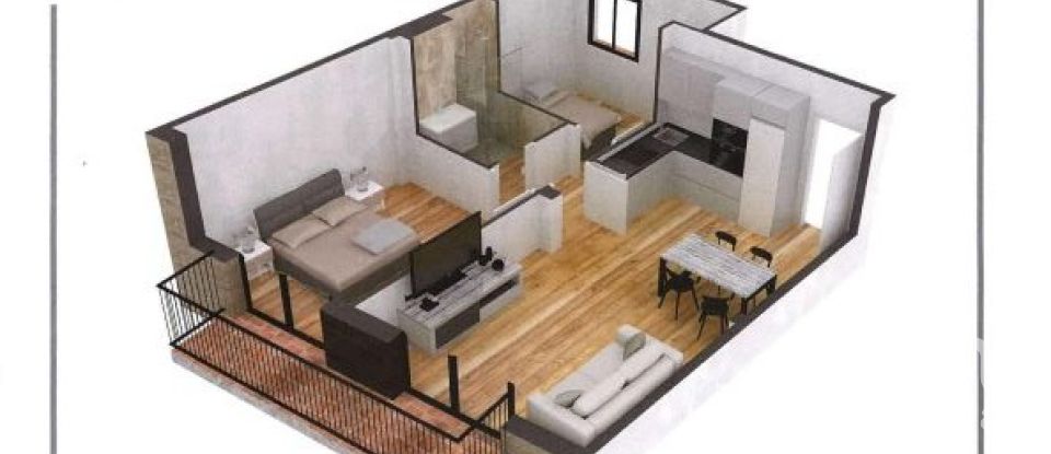Appartement 2 chambres de 51 m² à Barcelona (08035)