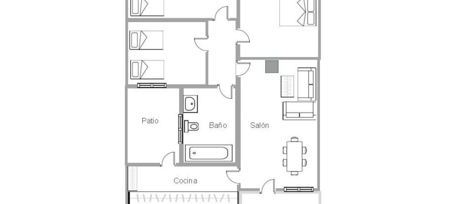 Casa 3 habitacions de 74 m² a Sotiel Coronada (21309)