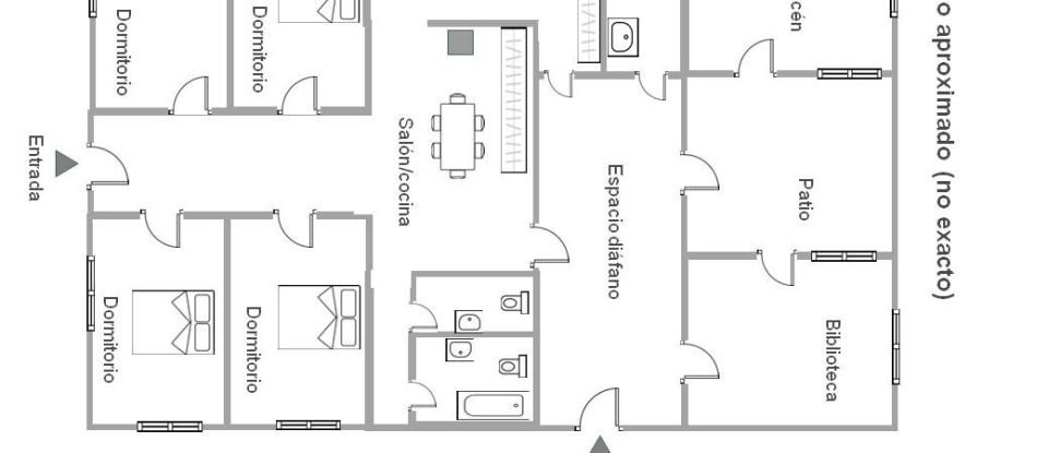 Casa 4 habitaciones de 257 m² en Fuente de La Corcha (21609)