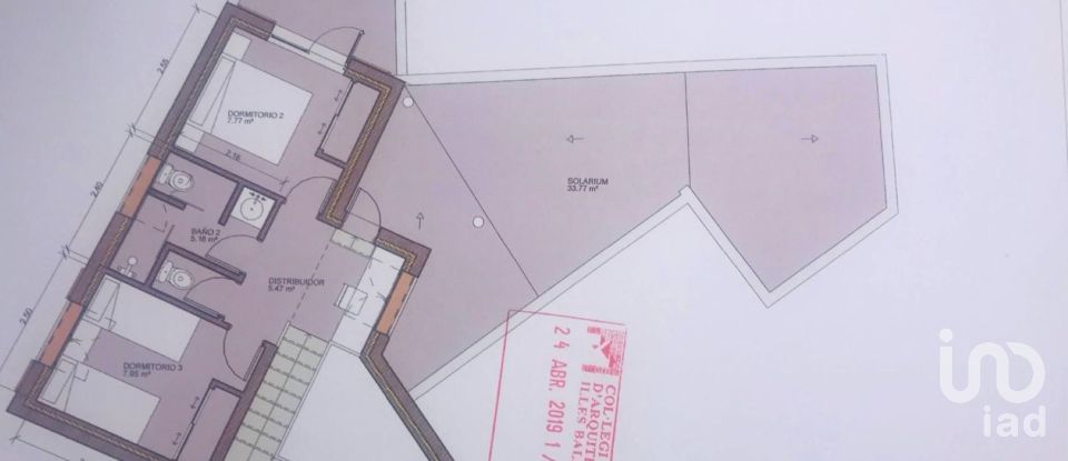 Building land of 322 m² in Urbanitzacio Son Ferrer (07181)