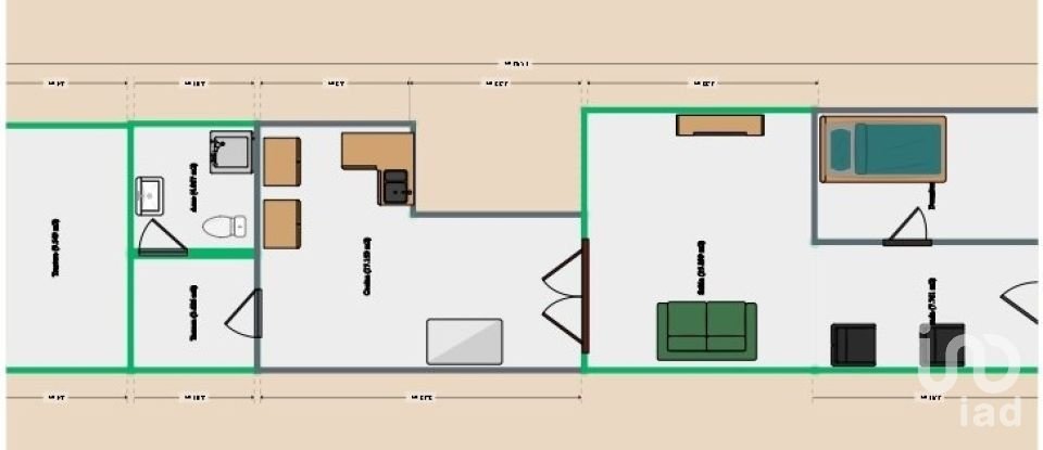 Casa 1 habitació de 138 m² a Tormos (03795)