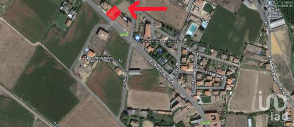 Terreno de 663 m² en Hospital de Órbigo (24286)