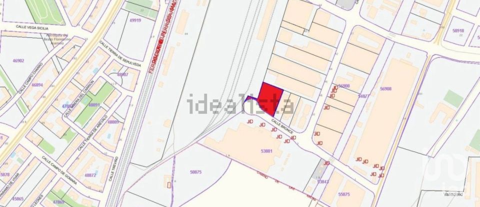 Land of 4,322 m² in Valladolid (47008)