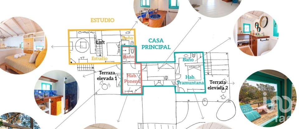 Casa 4 habitacions de 225 m² a Faro de La Mola (07872)