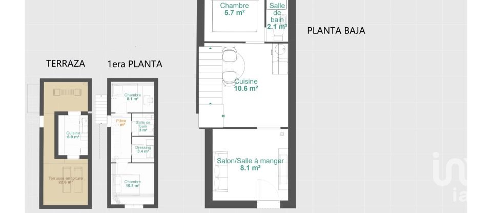 Casa adossada 3 habitacions de 96 m² a Águilas (30880)