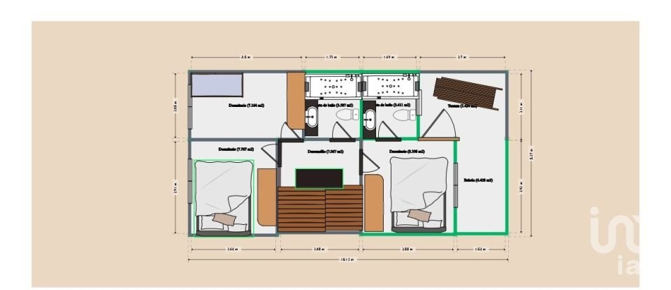 Lodge 3 bedrooms of 128 m² in Benidoleig (03759)