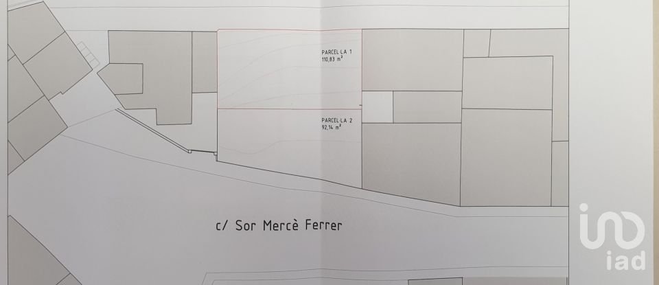 Terreny de 201 m² a L'Espluga de Francoli (43440)