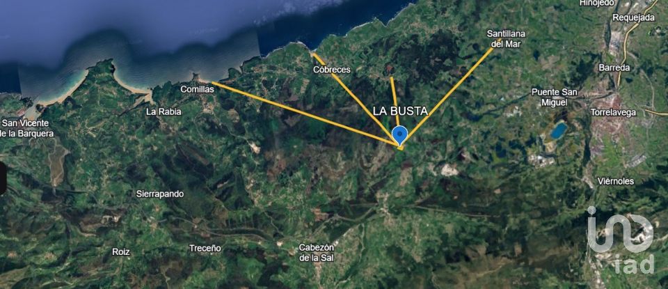 Terrain de 6 134 m² à La Busta (39590)