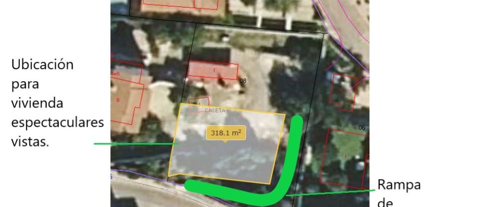 Land of 1,023 m² in Guadalajara (19001)