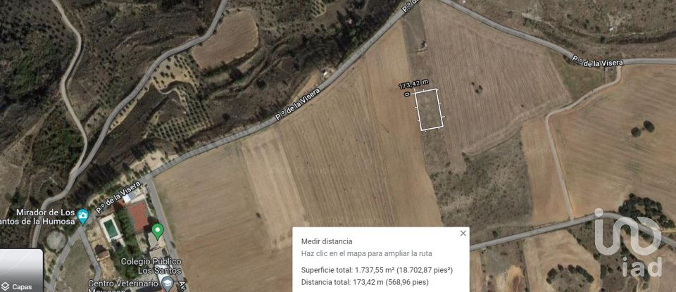 Terreny de 1.550 m² a Los Santos de la Humosa (28817)