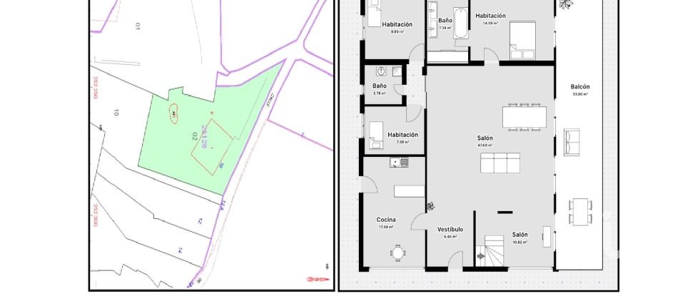 Casa de muntanya 4 habitacions de 270 m² a Dénia (03700)